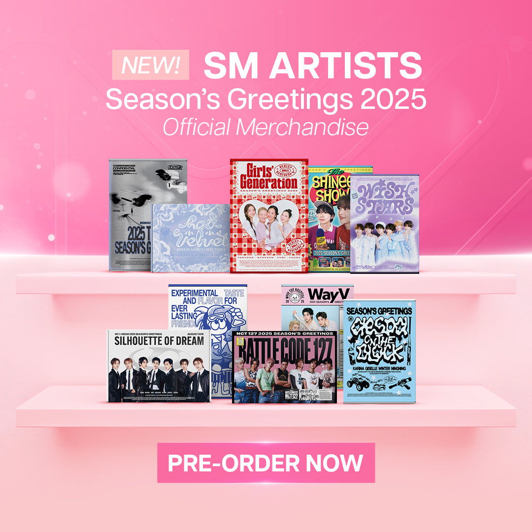 SM Artists 2025 Seasons Greetings Banner Mobile