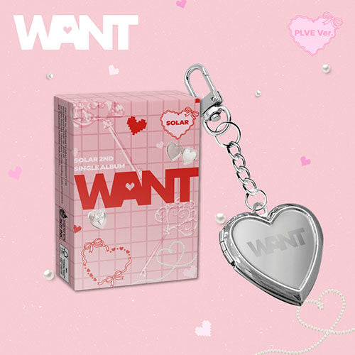 Solar WANT 2nd Single Album PLVE Ver - main image