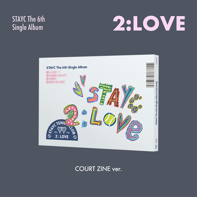 STAYC 2 LOVE 6th Single Album - COURT ZINE Ver -  Main Image