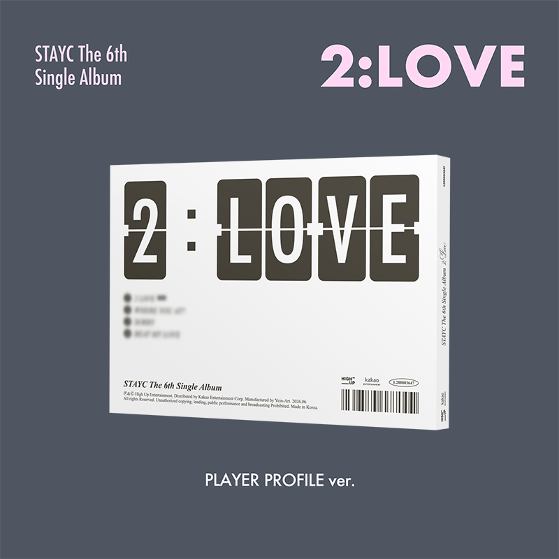 STAYC 2 LOVE 6th Single Album - PLAYER PROFILE Ver -  Main Image