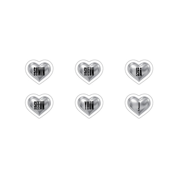 STAYC Acrylic Parts Set 2025 Tour STAY TUNED in Seoul Official MD - main image
