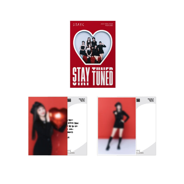 STAYC Postcard Set 2025 Tour STAY TUNED in Seoul Official MD - main image