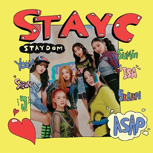 STAYC STAYDOM 2nd Single Album - main cover image