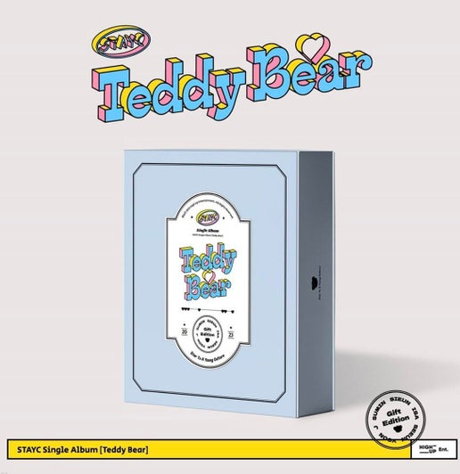 STAYC - Teddy Bear 4th Single Album - Gift Edition Version main image