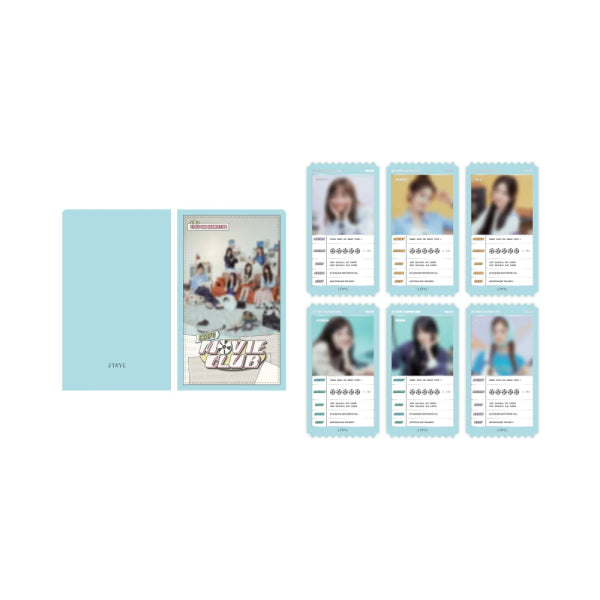 STAYC Ticket Holder Set 2024 Fanmeeting STAYC MOVIE CLUB Official MD - main image