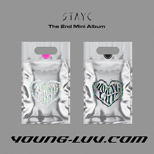 STAYC - YOUNG-LUV COM 2nd Mini Album - 2 variations main image