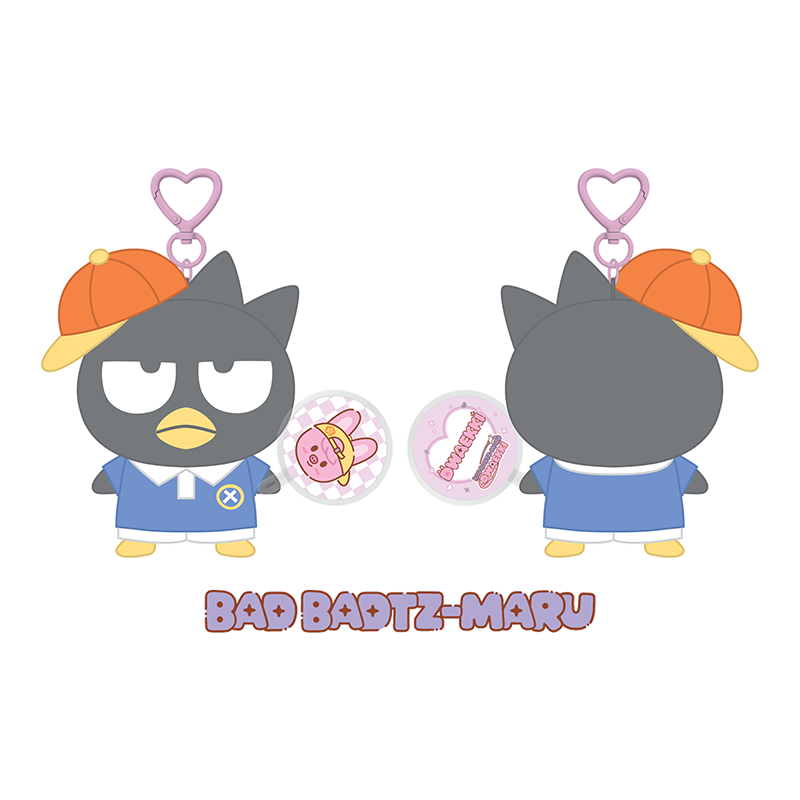 Stray Kids 10CM Plush Mini Picket Ver SKZOO X SANRIO CHARACTERS Official MD - BAD BADTZ-MARU Ver - main image