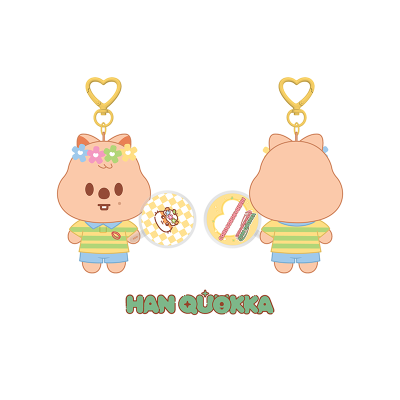 Stray Kids 10CM Plush Mini Picket Ver SKZOO X SANRIO CHARACTERS Official MD - HAN QUOKKA Ver - main image