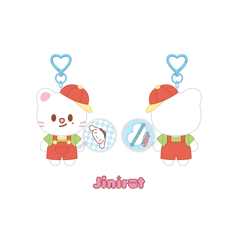 Stray Kids 10CM Plush Mini Picket Ver SKZOO X SANRIO CHARACTERS Official MD - Jiniret Ver - main image