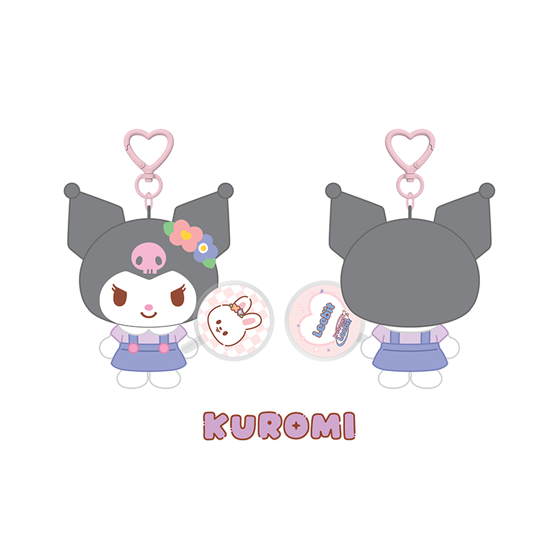Stray Kids 10CM Plush Mini Picket Ver SKZOO X SANRIO CHARACTERS Official MD - KUROMI Ver - main image