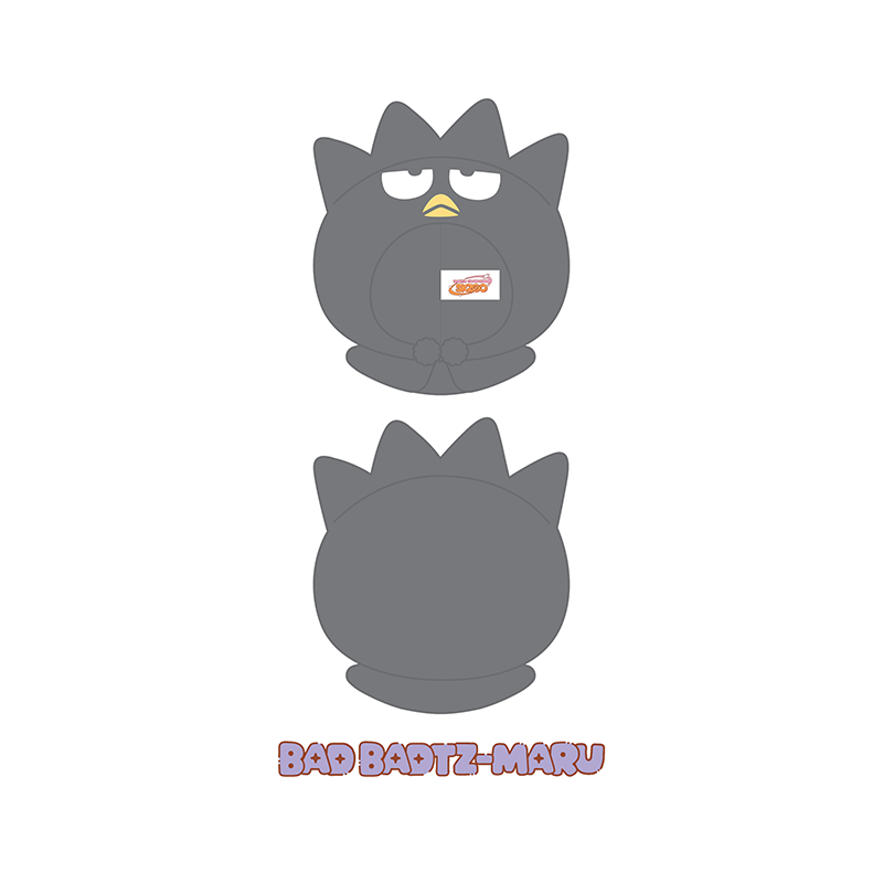 Stray Kids 10CM SKZOO Plush Outfit SANRIO CHARACTERS Ver SKZOO X SANRIO CHARACTERS Official MD - BAD BADTZ-MARU Ver - main image