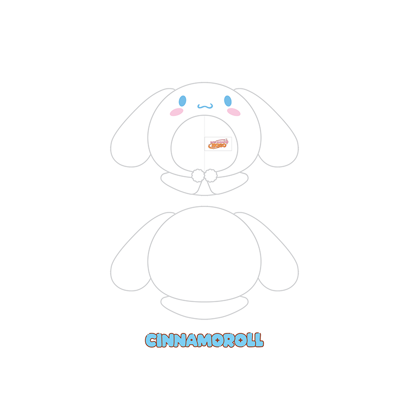 Stray Kids 10CM SKZOO Plush Outfit SANRIO CHARACTERS Ver SKZOO X SANRIO CHARACTERS Official MD - CINNAMOROLL Ver - main image