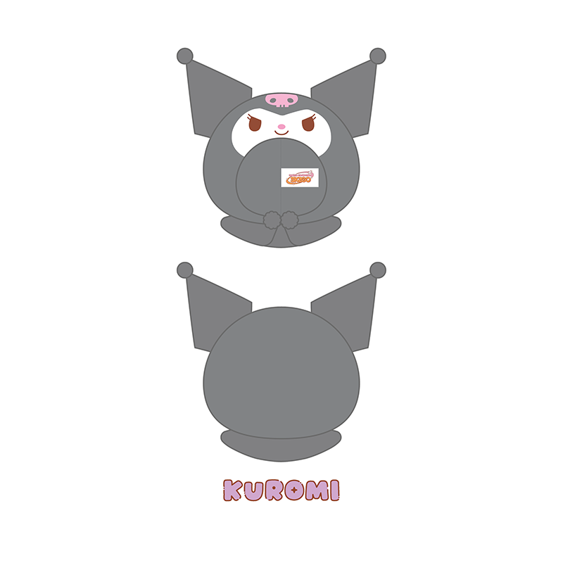 Stray Kids 10CM SKZOO Plush Outfit SANRIO CHARACTERS Ver SKZOO X SANRIO CHARACTERS Official MD - KUROMI Ver - main image