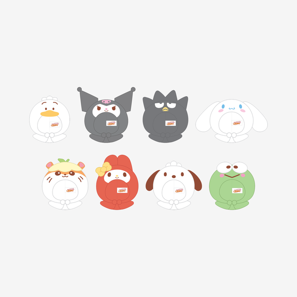 Stray Kids 10CM SKZOO Plush Outfit SANRIO CHARACTERS Ver SKZOO X SANRIO CHARACTERS Official MD - main image