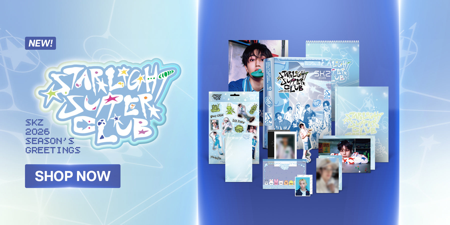 Stray Kids 2026 Seasons Greetings - Banner