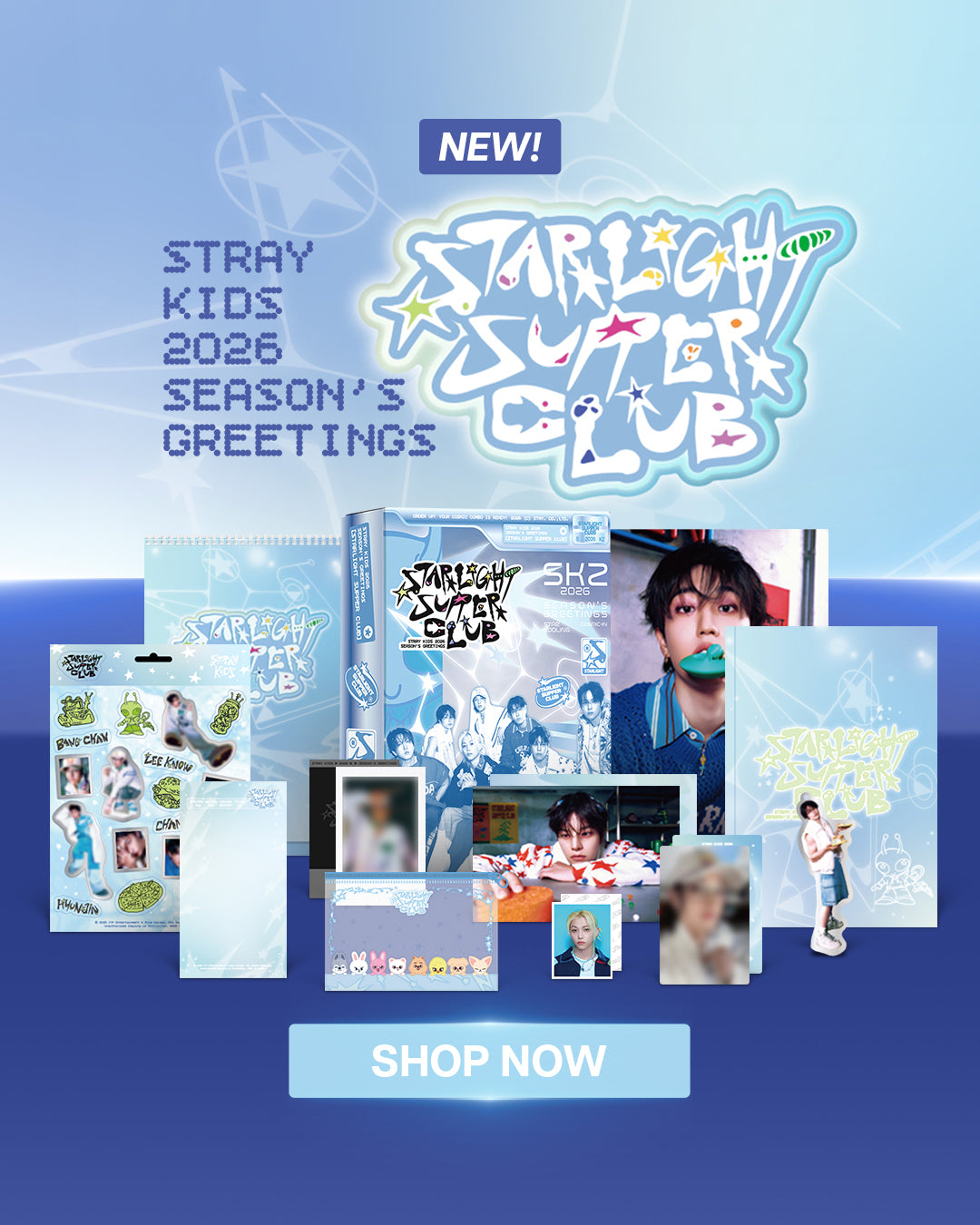 Stray Kids 2026 Seasons Greetings - Mobile Banner