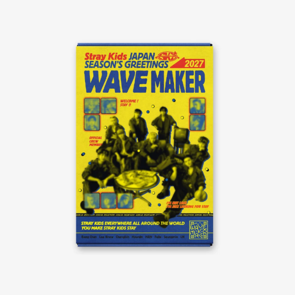 Stray Kids 2027 JP Seasons Greetings WAVE MAKER - Main Image