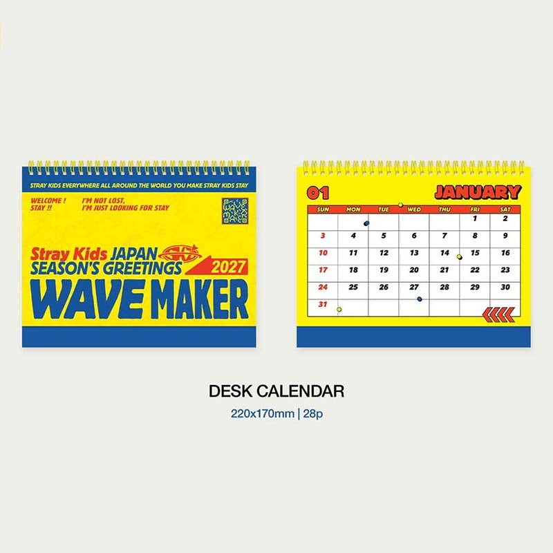 [PRE-ORDER] Stray Kids - 2027 JP Season's Greetings [WAVE MAKER] gallery image 2