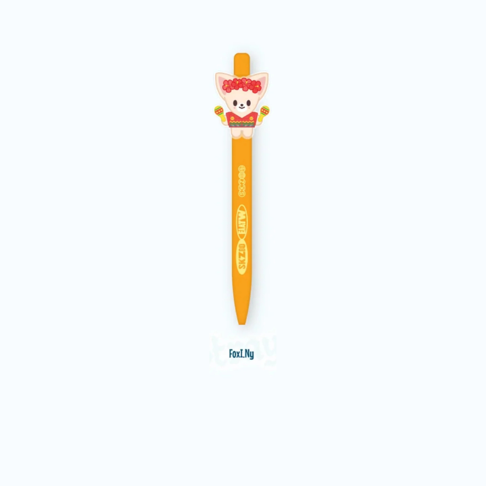 Stray Kids Acrylic Gel Pen SKZOO EVERYWHERE ALL AROUND THE WORLD Global POP-UP Official MD - FoxINy Ver - Main Image