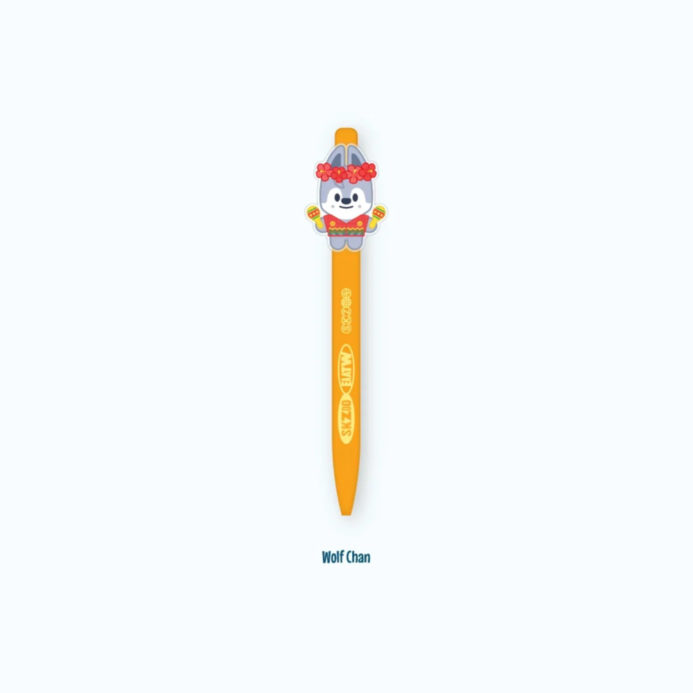 Stray Kids Acrylic Gel Pen SKZOO EVERYWHERE ALL AROUND THE WORLD Global POP-UP Official MD - Wolf Chan Ver - Main Image