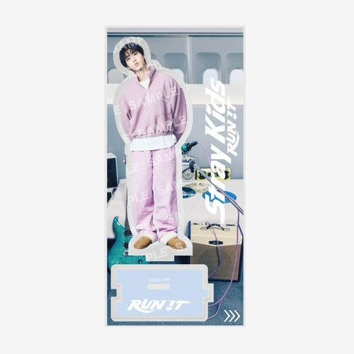 Stray Kids Acrylic Stand B RUN IT JAPAN World Tour Official MD - Han Ver -  Main Image