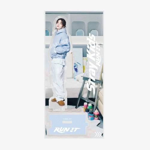 Stray Kids Acrylic Stand B RUN IT JAPAN World Tour Official MD - Hyunjin Ver -  Main Image