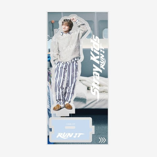 Stray Kids Acrylic Stand B RUN IT JAPAN World Tour Official MD - IN Ver -  Main Image