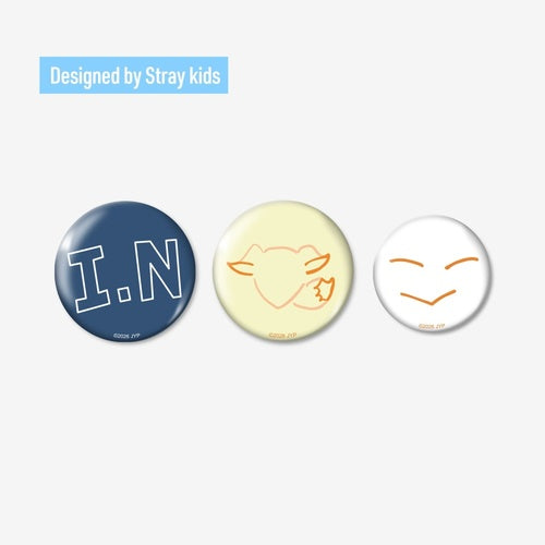 Stray Kids Badge Set RUN IT JAPAN World Tour Official MD - IN Ver - Main Image