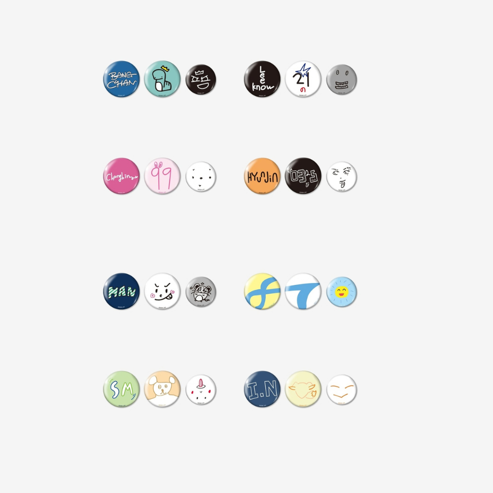 Stray Kids Badge Set RUN IT JAPAN World Tour Official MD - Main Image