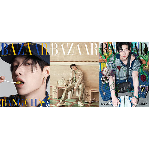 Stray Kids BANG CHAN Cover - Harpers BAZAAR February 2025 main image