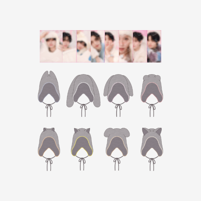 Stray Kids Beanie 5th Fanmeeting SKZ 5 CLOCK Official MD - main image