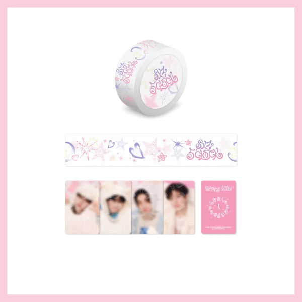 Stray Kids Box Tape Set 5th Fanmeeting SKZ 5 CLOCK Official MD - A Version