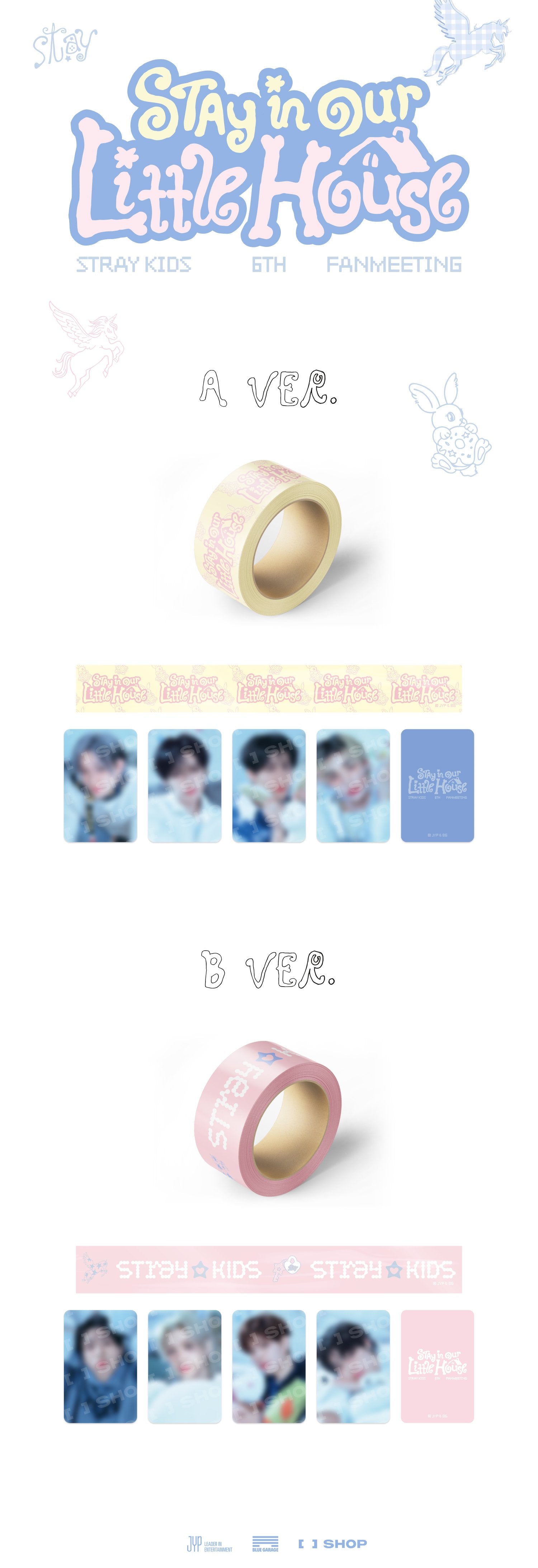 Stray Kids - Box Tape Set [6th Fanmeeting 'STAY in Our Little