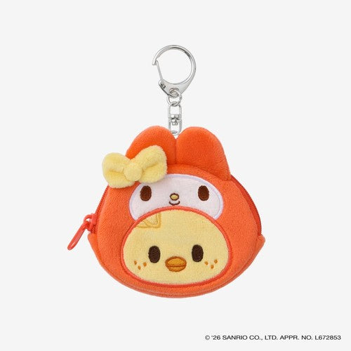 Stray Kids Button Badge Pouch SKZOO X SANRIO CHARACTERS RUN IT JAPAN World Tour Official MD - BbokAri Ver - Main Image
