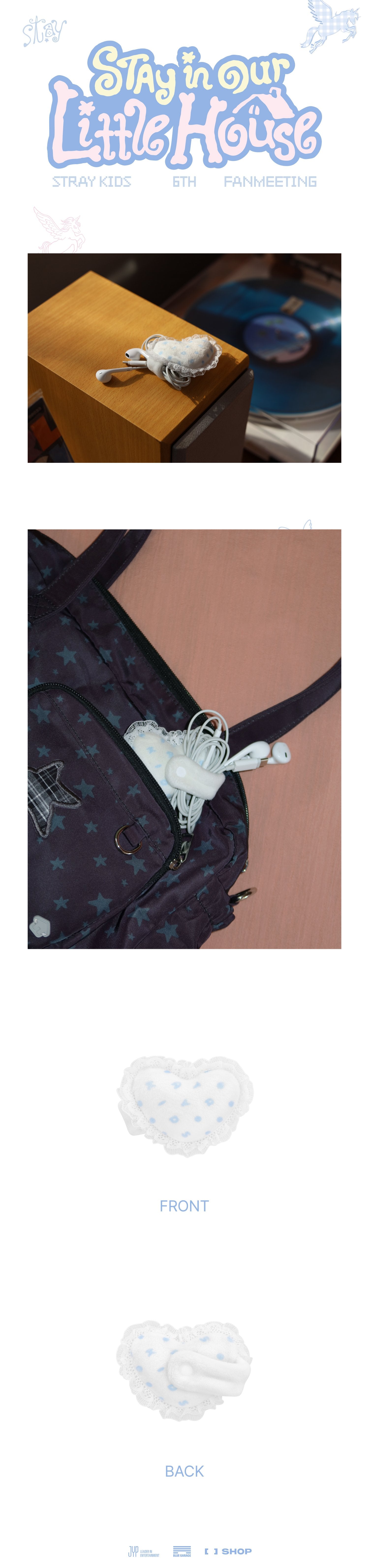[PRE-ORDER] Stray Kids - Cable Holder [6th Fanmeeting 'STAY in Our Little House' Official MD]