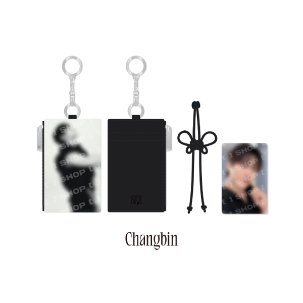 Stray Kids Card Holder Keyring RUN IT World Tour Official MD CHANGBIN Ver - main image