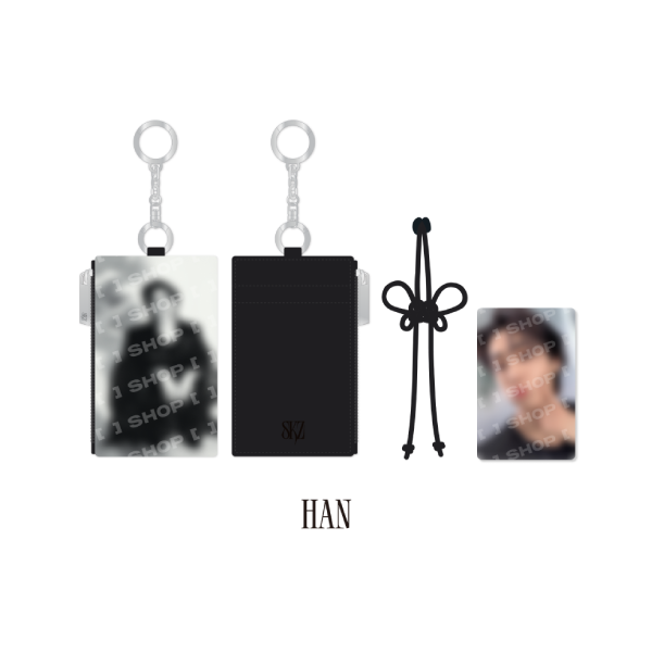 Stray Kids Card Holder Keyring RUN IT World Tour Official MD HAN Ver - main image