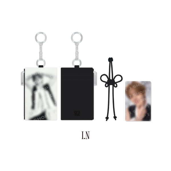 Stray Kids Card Holder Keyring RUN IT World Tour Official MD IN Ver - main image