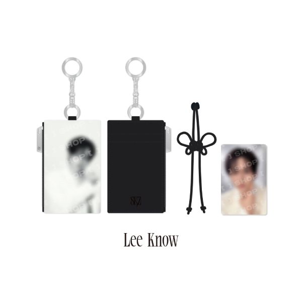 Stray Kids Card Holder Keyring RUN IT World Tour Official MD LEE KNOW Ver - main image
