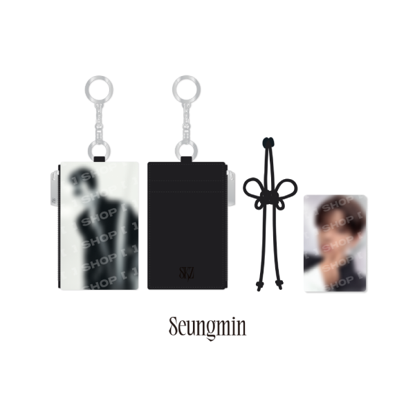Stray Kids Card Holder Keyring RUN IT World Tour Official MD SEUNGMIN Ver - main image
