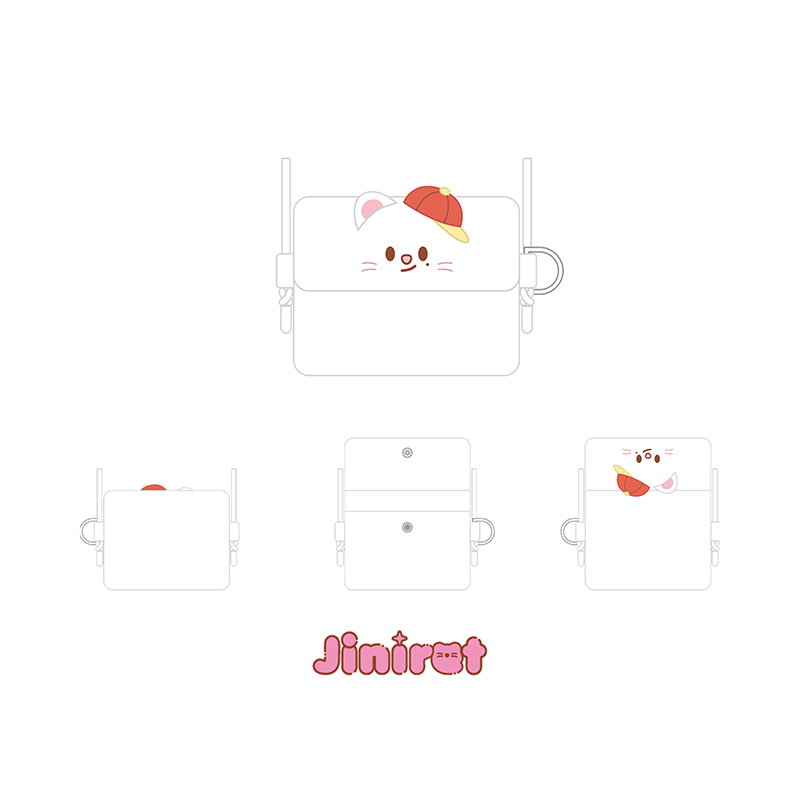 Stray Kids Card Wallet Cross Bag SKZOO X SANRIO CHARACTERS Official MD - Jiniret Ver - main image