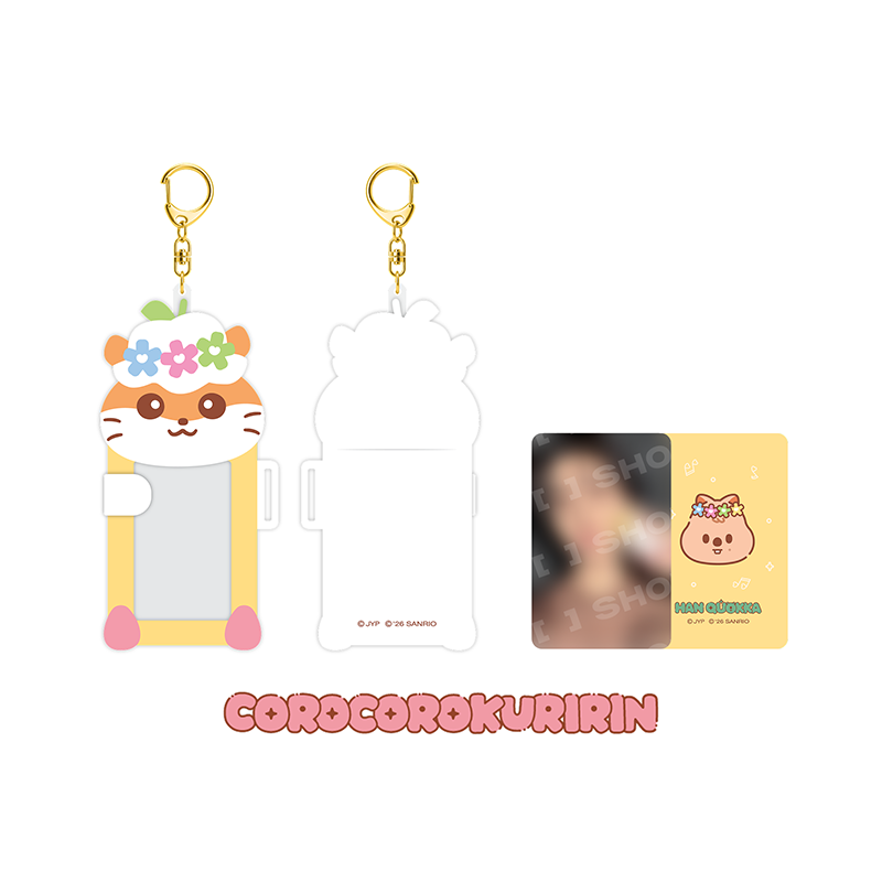 Stray Kids Connecting Photocard Holder SKZOO X SANRIO CHARACTERS Official MD - COROCOROKURIRIN Ver - main image