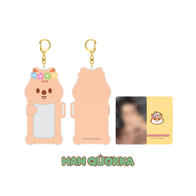 Stray Kids Connecting Photocard Holder SKZOO X SANRIO CHARACTERS Official MD - HAN QUOKKA Ver - main image