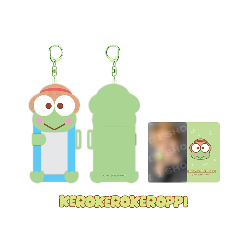 Stray Kids Connecting Photocard Holder SKZOO X SANRIO CHARACTERS Official MD - KEROKEROKEROPPI Ver - main image