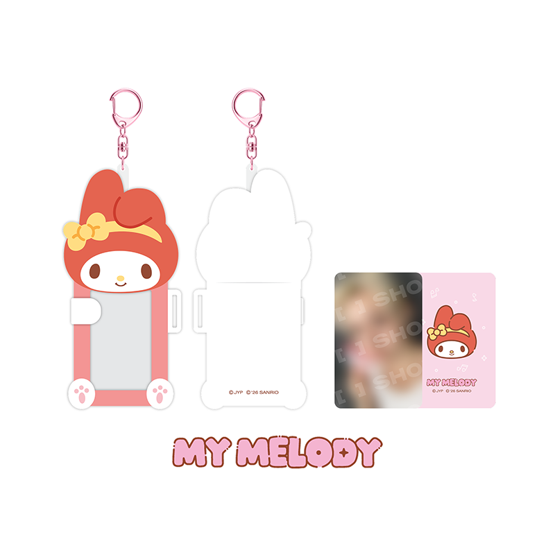 Stray Kids Connecting Photocard Holder SKZOO X SANRIO CHARACTERS Official MD - MY MELODY Ver - main image