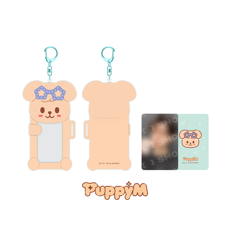 Stray Kids Connecting Photocard Holder SKZOO X SANRIO CHARACTERS Official MD - PuppyM Ver - main image