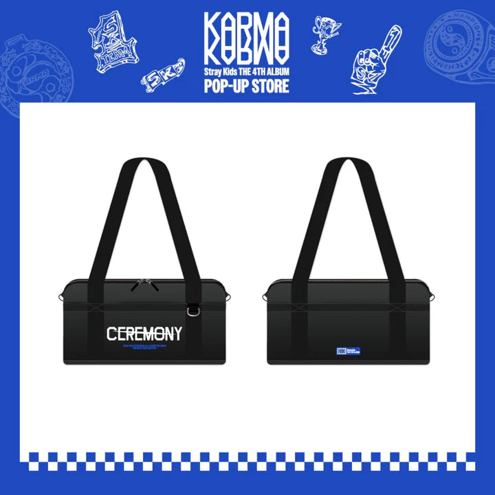 Stray Kids Duffel Bag KARMA POP UP Store Official MD - main image