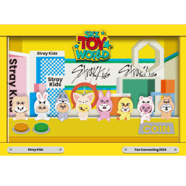 Stray Kids Fan Connecting 2024 SKZ TOY WORLD Regular Edition Blu-ray - Main Image