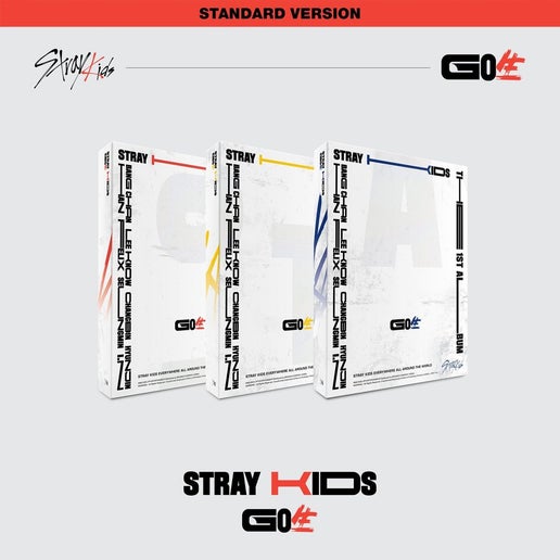 STRAY KIDS GO LIVE 1st Album 3 variations cover image - 2