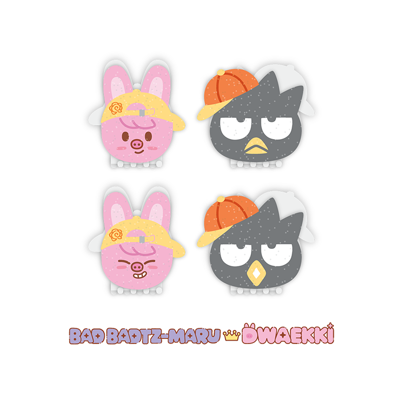 Stray Kids Hair Pin SKZOO X SANRIO CHARACTERS Official MD - BAD BADTZ-MARU X DWAEKKI Ver - main image